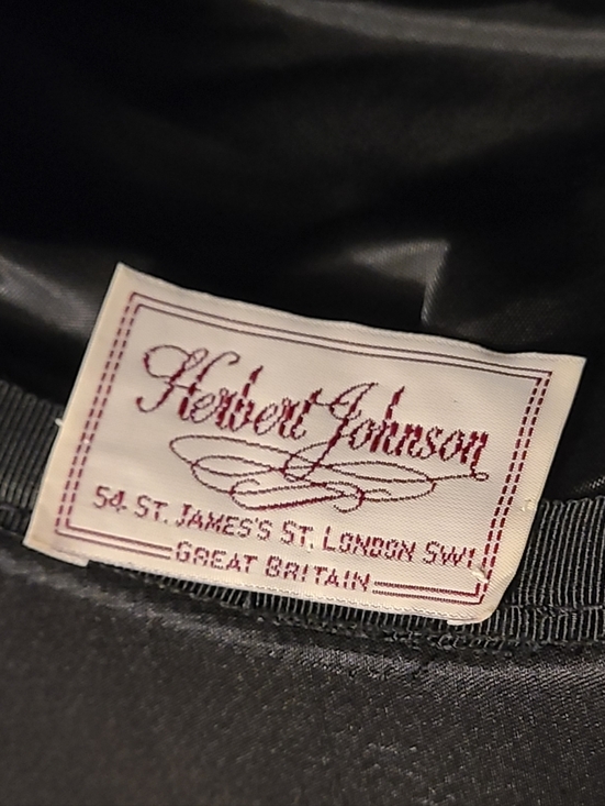 Hat Wide Brim Feather Herbert Johnson 54 St Jame\'s St London Sw Great Britain main image 8